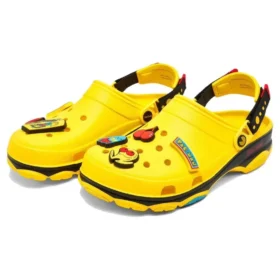 Crocs x Pac-Man Classic Clogs “Sarı Siyah”
