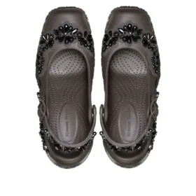 Crocs x Simon Rocha “Espresso” Platformlu Balerin Ayakkabısı