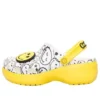 Crocs x Smiley World Charm Classic Platform Clog “Sarı Beyaz”