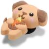 Cutie Ice Cream Puppy Jibbitz™ Süsleri