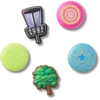 Disk Golf 5’li Paket Jibbitz™ Süsleri
