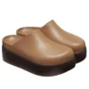 Dylan Platform Clog “Sepya”