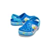 Funny Shark Küçük Crocs Açık Hava Düz Ayakkabı Plaj Spor Mavi Sandaletler