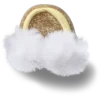 Fuzzy Earmuffs Jibbitz Süsleri