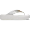 Getaway Kalın Glitter Platform Parmak Arası Terlik