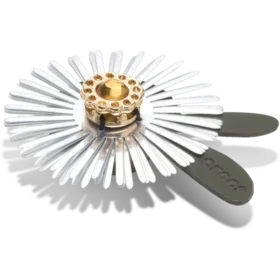 Gümüş Payetli Çiçek Jibbitz™ Süsleri