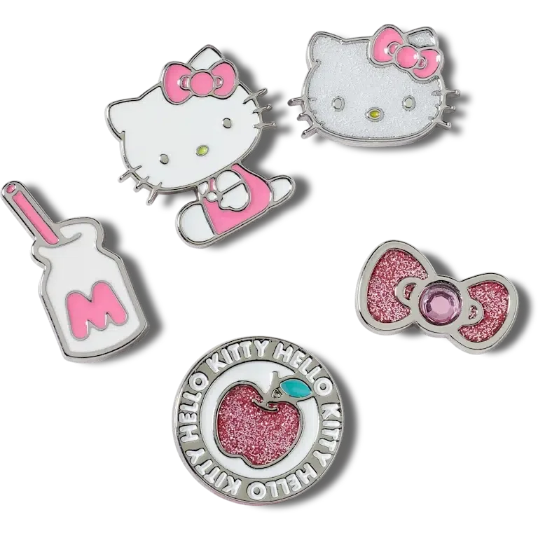 Hello Kitty Elevated 5’li Jibbitz Süsleri Seti Hello Kitty Elevated 5’li Jibbitz Süsleri Seti
