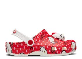 Hello Kitty x Classic Clog ‘Kırmızı Polka Noktalı’