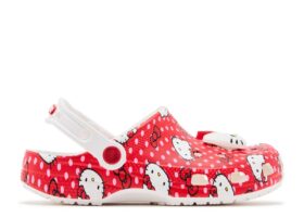 Hello Kitty x Classic Clog Çocuk ‘Red Polka Dots’