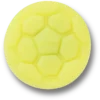 Işıklı Sarı Futbol Topu Jibbitz™ Süsleri
