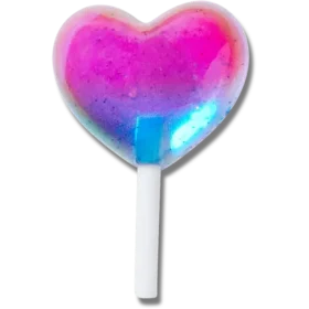 Jelly Heart Lollipop Jibbitz Süsleri