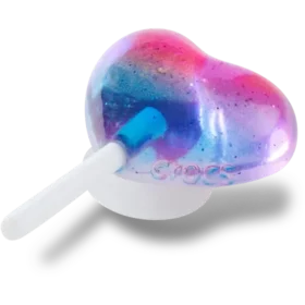 Jelly Heart Lollipop Jibbitz Süsleri