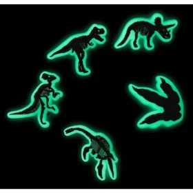 Karanlıkta Parlayan Dino 5’li Paket Jibbitz Ayakkabı Süsleri Karanlıkta Parlayan Dino 5’li Paket Jibbitz Ayakkabı Süsleri
