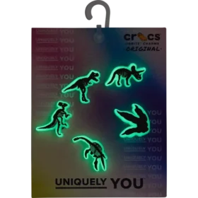 Karanlıkta Parlayan Dino 5’li Paket Jibbitz Ayakkabı Süsleri Karanlıkta Parlayan Dino 5’li Paket Jibbitz Ayakkabı Süsleri