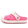 Küçük Crocs Açık Hava Düz Ayakkabı Topuklu Spor Pembe Sandaletler