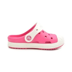 Küçük Crocs Açık Hava Düz Ayakkabı Topuklu Spor Pembe Sandaletler