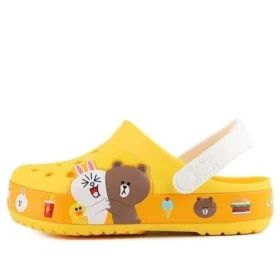 Küçük Crocs Plaj Sarı Sandaletler