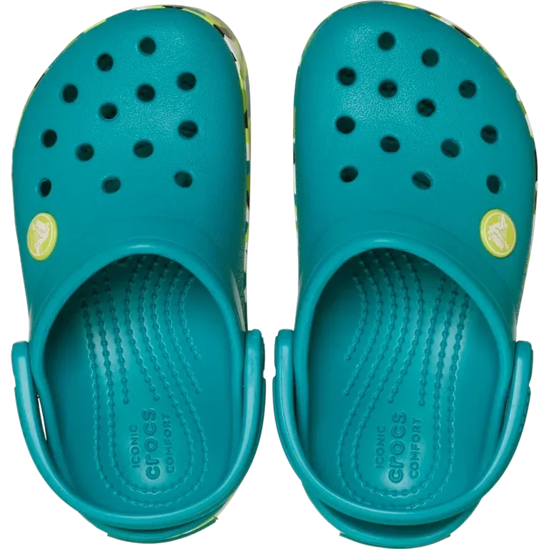 Küçük Çocuk Crocband Glow Konfeti Bantlı Sabol Küçük Çocuk Crocband Glow Konfeti Bantlı Sabol