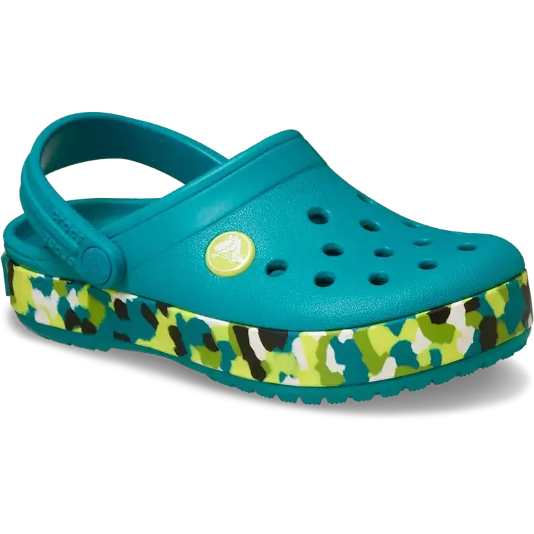 Küçük Çocuk Crocband Glow Konfeti Bantlı Sabol Küçük Çocuk Crocband Glow Konfeti Bantlı Sabol