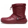 Klasik Astarlı Neo Puff Botlar “Red”