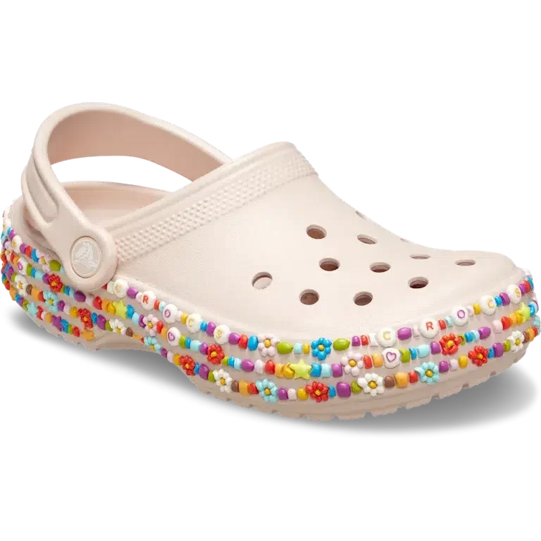 Klasik Boncuklu Bantlı Clog K Klasik Boncuklu Bantlı Clog K
