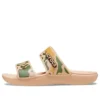 Klasik Crocs Desenli Kamuflaj “Tan Yeşil”