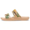 Klasik Crocs Desenli Kamuflaj “Tan Yeşil”