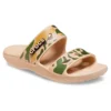 Klasik Crocs Desenli Kamuflaj “Tan Yeşil”