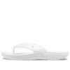 Klasik Crocs Flip Günlük Parmak Arası Terlikler Unisex Beyaz