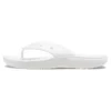 Klasik Crocs Flip Günlük Parmak Arası Terlikler Unisex Beyaz