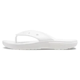 Klasik Crocs Flip Günlük Parmak Arası Terlikler Unisex Beyaz
