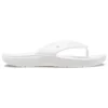Klasik Crocs Flip Günlük Parmak Arası Terlikler Unisex Beyaz