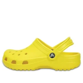 Klasik Crocs Plaj Unisex parlak sarı Sandaletler