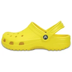 Klasik Crocs Plaj Unisex parlak sarı Sandaletler