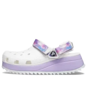Klasik Günlük Unisex Beyaz Mor Sandaletler “Beyaz Mor”