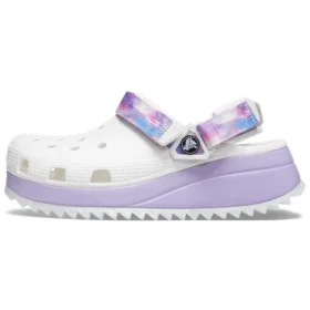 Klasik Günlük Unisex Beyaz Mor Sandaletler “Beyaz Mor”