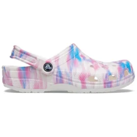 Klasik Günlük Unisex Beyaz Pembe Mavi Sandaletler “Beyaz Pembe Mavi”