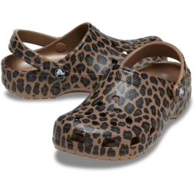 Klasik Hayvan Desenli Clog