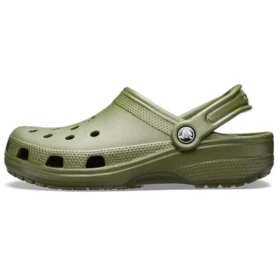 Klasik Plaj Unisex Ordu Yeşili Sandaletler