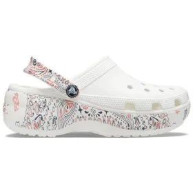 Klasik Platform Americana Paisley Sabolar “Beyaz”