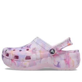 Klasik Platform Clog “Cherry Blossom”