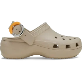 Klasik Platform Dipped Buckle Clog