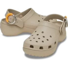 Klasik Platform Dipped Buckle Clog