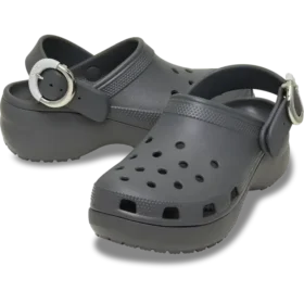 Klasik Platform Dipped Buckle Clog