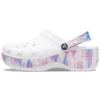 Klasik Platform Dream Clog “Beyaz Mor”