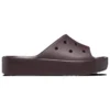Klasik Platform Terlikler “Dark Cherry”