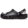 Klasik Pozitiflik Hissi Günlük Unisex Siyah Sandaletler