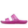 Klasik Rahat Unisex Mor Kırmızı Sandaletler