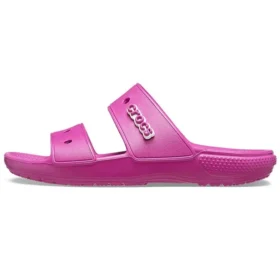 Klasik Rahat Unisex Mor Kırmızı Sandaletler