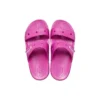Klasik Rahat Unisex Mor Kırmızı Sandaletler